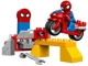 Lot ID: 399898109  Set No: 10607  Name: Spider-Man Web-Bike Workshop