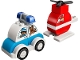 Set No: 10957  Name: Fire Helicopter & Police Car