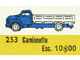 Set No: 253  Name: 1:87 Bedford Flatbed Truck