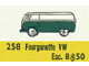 Set No: 258  Name: 1:87 VW Van