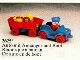 Set No: 2625  Name: Car with Boat and Trailer