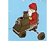 Set No: 2824  Name: Advent Calendar 2010, City (Day 24) - Santa Claus with Toy Train Engine