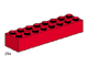 Set No: 3467  Name: 2 x 8 Red Bricks