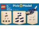 Set No: 3850008  Name: LEGO Brand Store Pick-a-Model - Jet blister pack