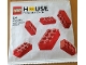 Set No: 4000044  Name: LEGO House 6 Bricks paper bag