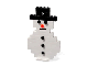 Set No: 40003  Name: Snowman polybag