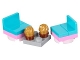 Set No: 41131  Name: Advent Calendar 2016, Friends (Day 13) - Chairs, Table and Cupcakes