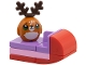 Set No: 42668  Name: Advent Calendar 2025, Friends (Day 24) - Reindeer Plush Toy on Sled