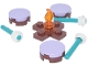 Set No: 42698  Name: Advent Calendar 2026, Friends (Day 22) - Campfire, Marshmallows and Cushions