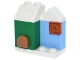 Set No: 43273  Name: Advent Calendar 2025, Disney Frozen (Day 16) -  Green and Bright Light Blue Arendelle House