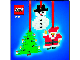 Set No: 4759  Name: Three Christmas Decorations - Santa, Tree and Snowman