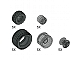 Set No: 5003191  Name: Simple and Motorized Mechanisms Tires and Hubs