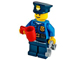 Set No: 60063  Name: Advent Calendar 2014, City (Day 18) - Policeman with Cup and Handcuffs