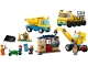 Set No: 60391  Name: Construction Trucks and Wrecking Ball Crane