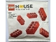 Set No: 6509887  Name: LEGO House 6 Bricks paper bag