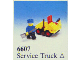 Set No: 6607  Name: Service Truck