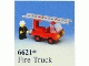 Set No: 6621  Name: Fire Truck