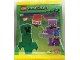 Set No: 662502 Name: Steve with Creeper and TNT paper bag Set No: 662502 Name: Steve with Creeper and TNT paper bag