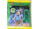Set No: 662508  Name: Diamond Hero with Creeper and Slime paper bag