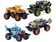 Set No: 66712  Name: Technic Bundle Pack, 4 in 1 (Sets 42118, 42119, 42134, and 42135) - Monster Jam Collection