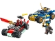 Set No: 71840 Name: Rogue vs. Drix Race Car Duel Set No: 71840 Name: Rogue vs. Drix Race Car Duel
