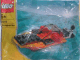 Set No: 7218  Name: Orange Speedboat polybag