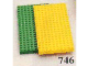 Set No: 746  Name: Baseplates, Green and Yellow