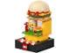 Set No: 87332  Name: Bricktober Brick Bites Set 4/4 - Burger Stall (2024 Toys "R" Us Exclusive)