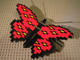 Set No: LLCA32  Name: Butterfly - Red Wings with Black / Yellow Spots (LEGOLAND California Ambassador Pass Exclusive)