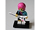 Set No: col07  Name: Rocker Girl, Series 7 (Complete Set with Stand and Accessories)