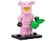 Set No: col12  Name: Piggy Guy, Series 12 (Complete Set with Stand and Accessories)