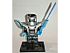 Set No: col15  Name: Laser Mech, Series 15 (Complete Set with Stand and Accessories)