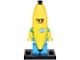 Set No: col16  Name: Banana Suit Guy, Series 16 (Complete Set with Stand and Accessories)