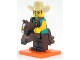 Set No: col18  Name: Cowboy Costume Guy, Series 18 (Complete Set with Stand and Accessories)