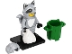 Set No: col22  Name: Raccoon Costume Fan, Series 22 (Complete Set with Stand and Accessories)