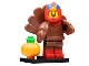 Set No: col23  Name: Turkey Costume, Series 23 (Complete Set with Stand and Accessories)