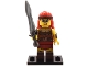 Lot ID: 390553692  Set No: col25  Name: Fierce Barbarian, Series 25 (Complete Set with Stand and Accessories)