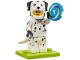 Set No: col28  Name: Dalmatian Costume Fan, Series 28 (Complete Set with Stand and Accessories)