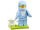 Set No: col28  Name: Dolphin Costume Fan, Series 28 (Complete Set with Stand and Accessories)