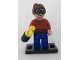 Set No: coltlbm  Name: Dick Grayson, The LEGO Batman Movie, Series 1 (Complete Set with Stand and Accessories)
