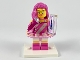 Set No: coltlm2  Name: Candy Rapper, The LEGO Movie 2 (Complete Set with Stand and Accessories)