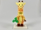 Set No: coltlm2  Name: Giraffe Guy, The LEGO Movie 2 (Complete Set with Stand and Accessories)
