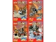 Set No: kabninja2  Name: Kabaya Ninja 4-Pack {1998 Version}