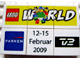 Lot ID: 279544220  Set No: lwp01  Name: LEGO World Denmark Puzzle Promo 2009