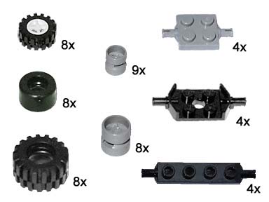 10048-1 Small Wheels and Axles