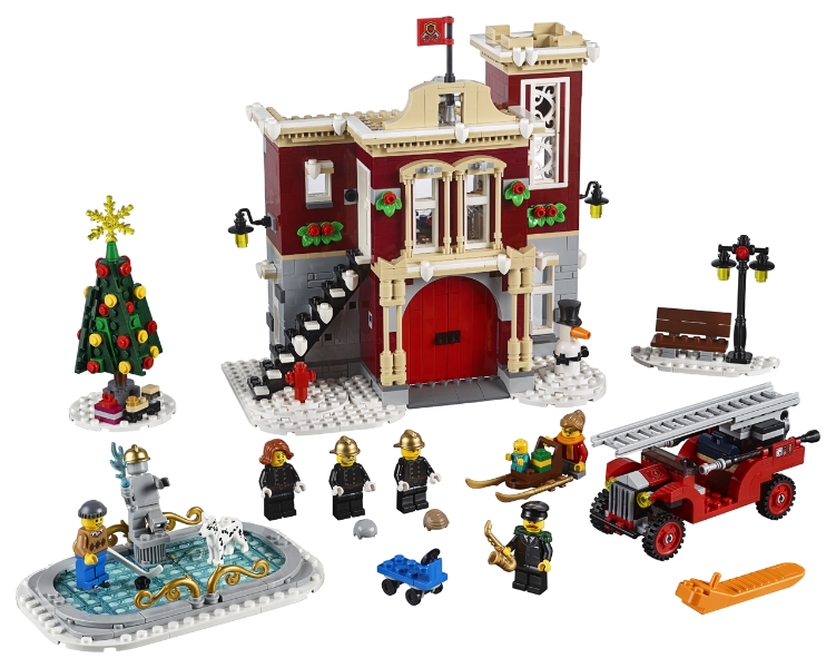 10263-1 Winter Village Fire Station