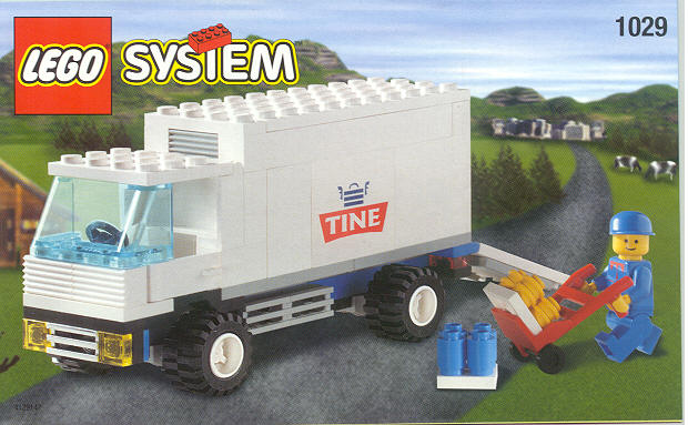 1029-1 Milk Delivery Truck - Tine