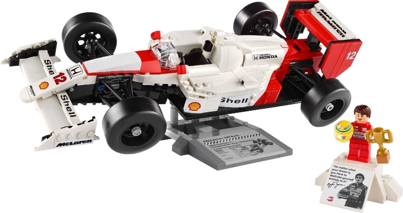 LEGO set: 10330-1, McLaren MP4/4 & Ayrton Senna