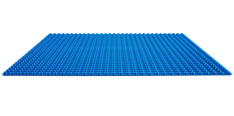 10714-1 Blue Baseplate