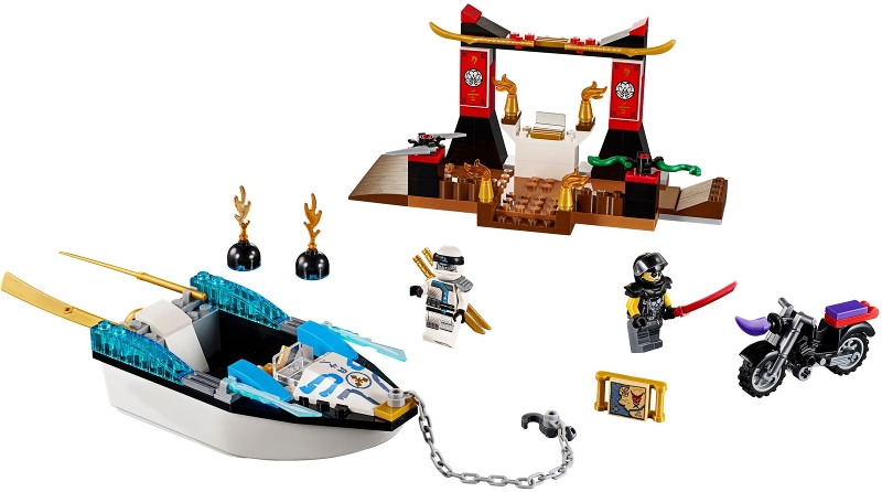 10755-1 Zane's Ninja Boat Pursuit